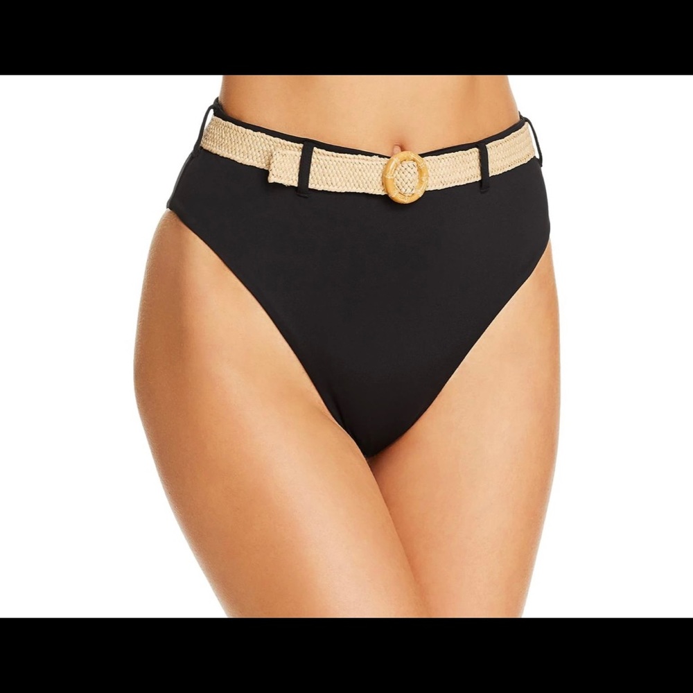 We Wore What Emily Belt Bikini Bottom Size S Pre-Owned Like New